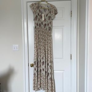 Never worn, flowered LOVESTICH MAXI DRESS